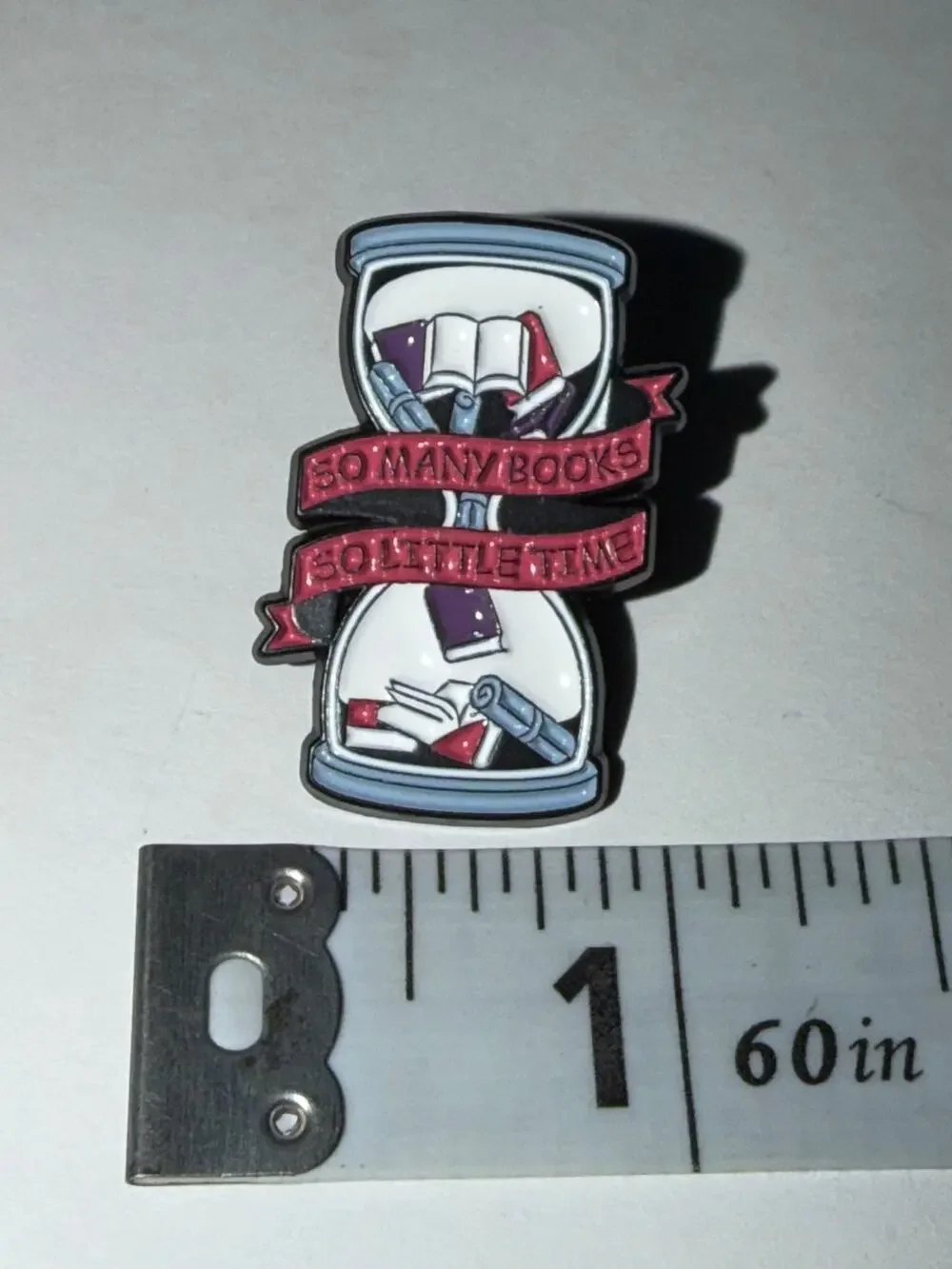 So Many Books So Little Time Library Pins Brooch